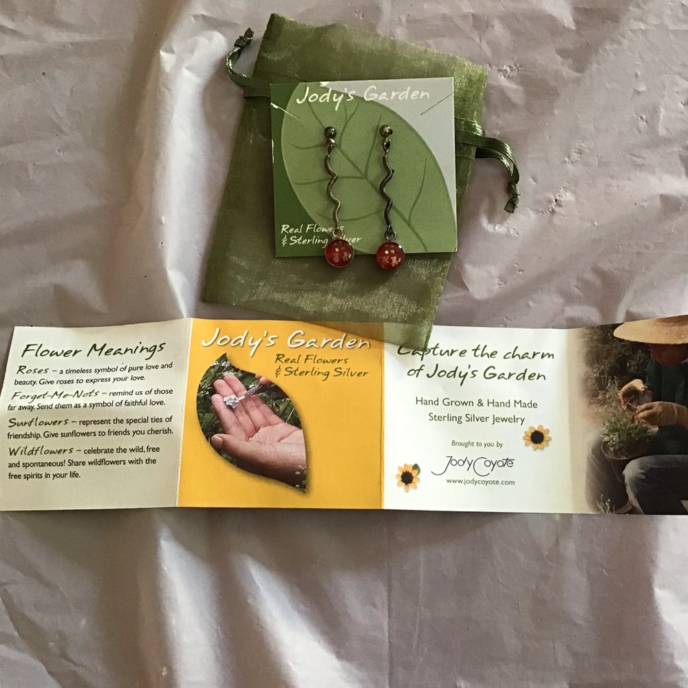Jody’s garden earrings (pierced)